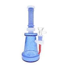 6B Glass Frosted Star Water Pipe – 9½″ – Assorted Colors