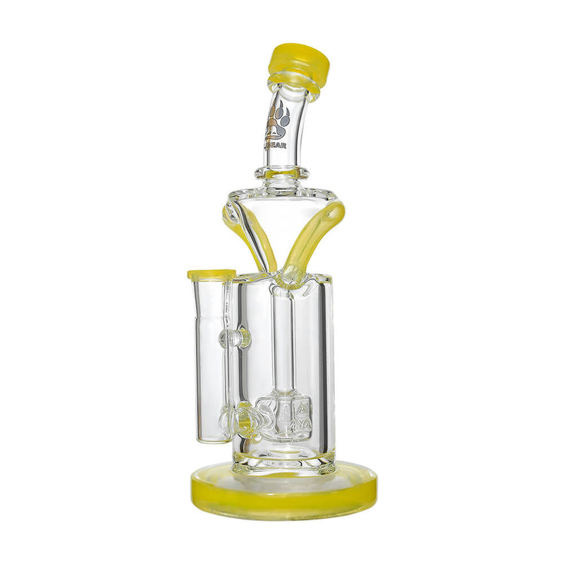 Calibear Vortex Turbo Incycler 8” Glass Bong with TRI-SEED Perc