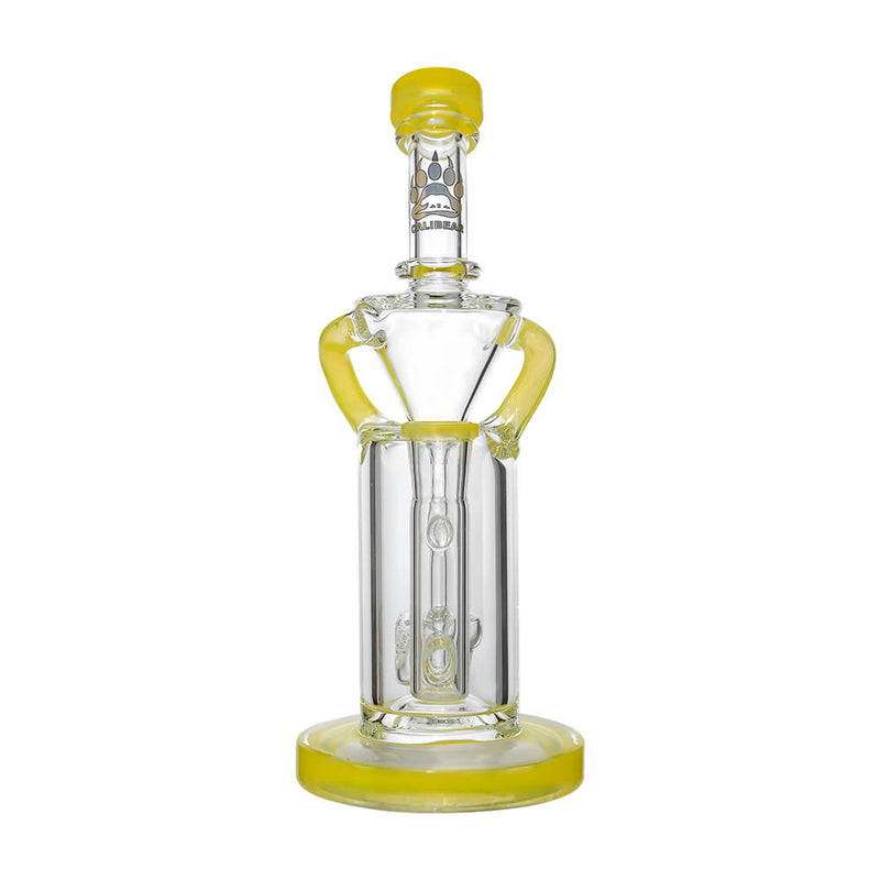 Calibear Vortex Turbo Incycler 8” Glass Bong with TRI-SEED Perc