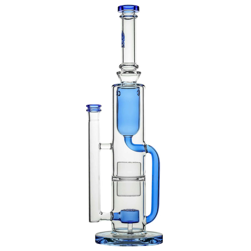 Calibear 14" Flower Klein Bong | High-Flow Recycler Water Pipe