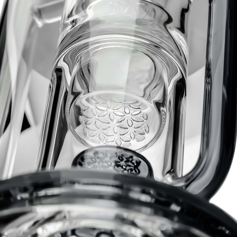 Calibear 14" Flower Klein Bong | High-Flow Recycler Water Pipe