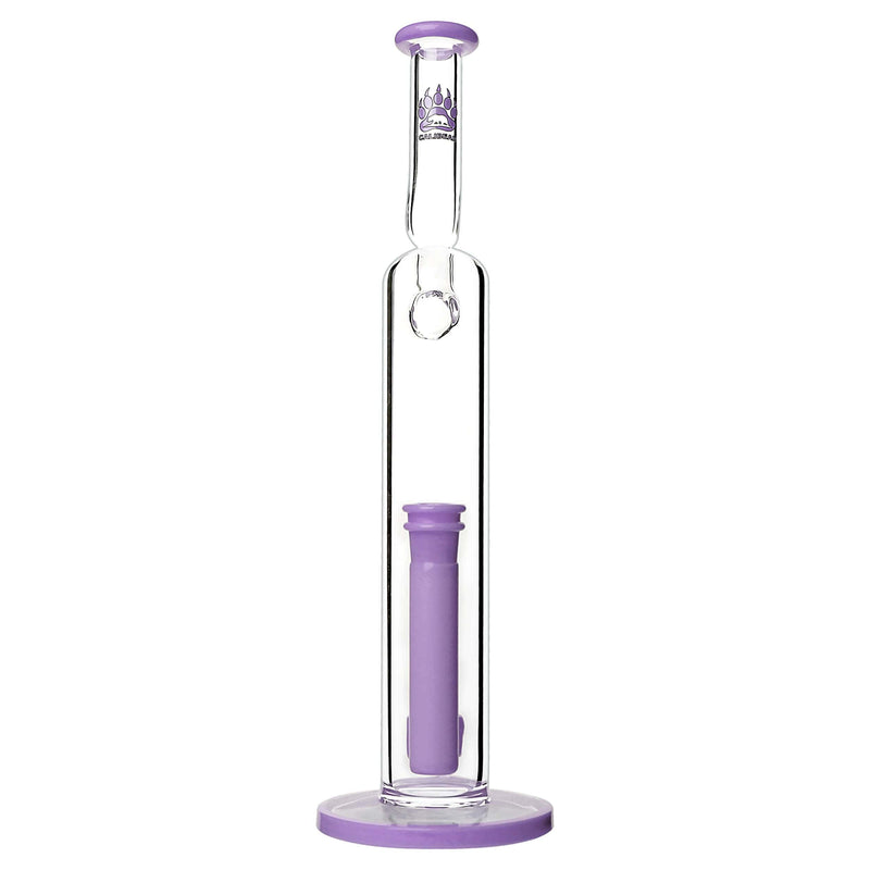 Calibear 16" Natty Neck Flower Bong | Flower of Life Perc Glass Water Pipe