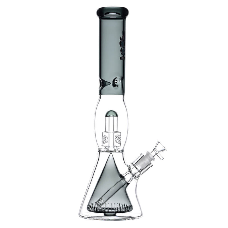 Calibear 16" Sol Collins Beaker Bong | Seed of Life & Collins Perc Water Pipe