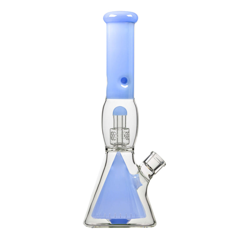 Calibear 16" Sol Collins Beaker Bong | Seed of Life & Collins Perc Water Pipe