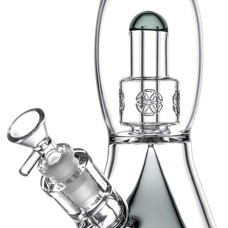 Calibear 16" Sol Collins Beaker Bong | Seed of Life & Collins Perc Water Pipe