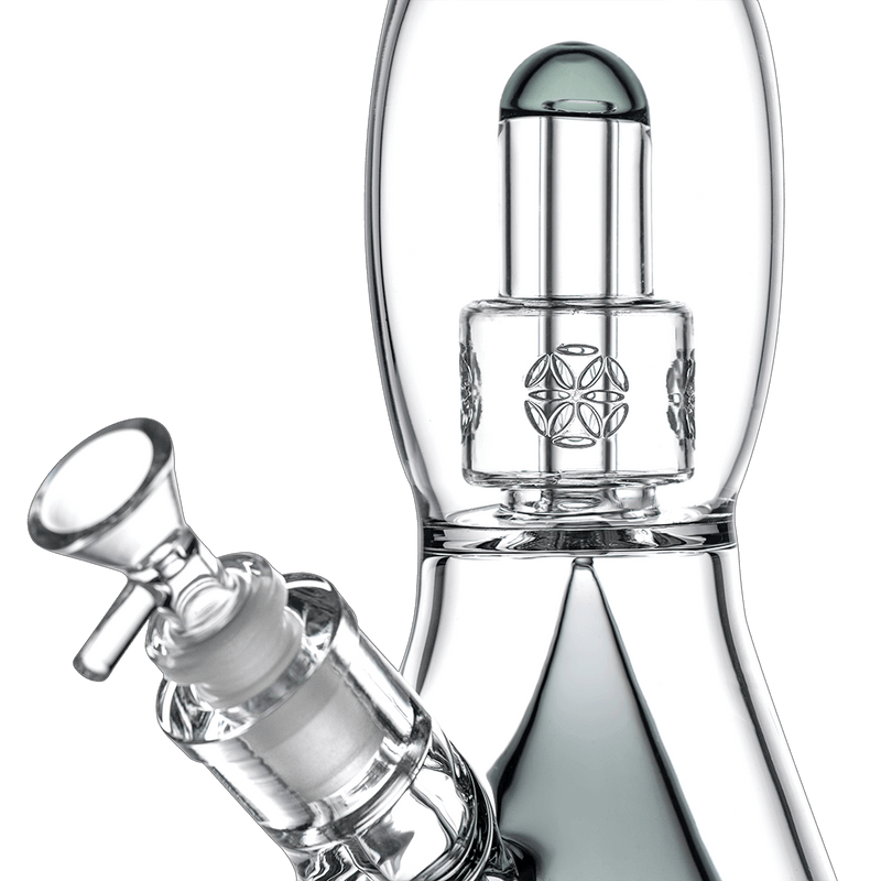 Calibear 16" Sol Collins Beaker Bong | Seed of Life & Collins Perc Water Pipe