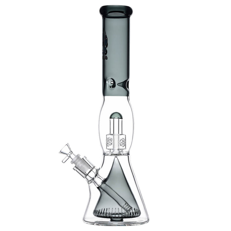 Calibear 16" Sol Collins Beaker Bong | Seed of Life & Collins Perc Water Pipe