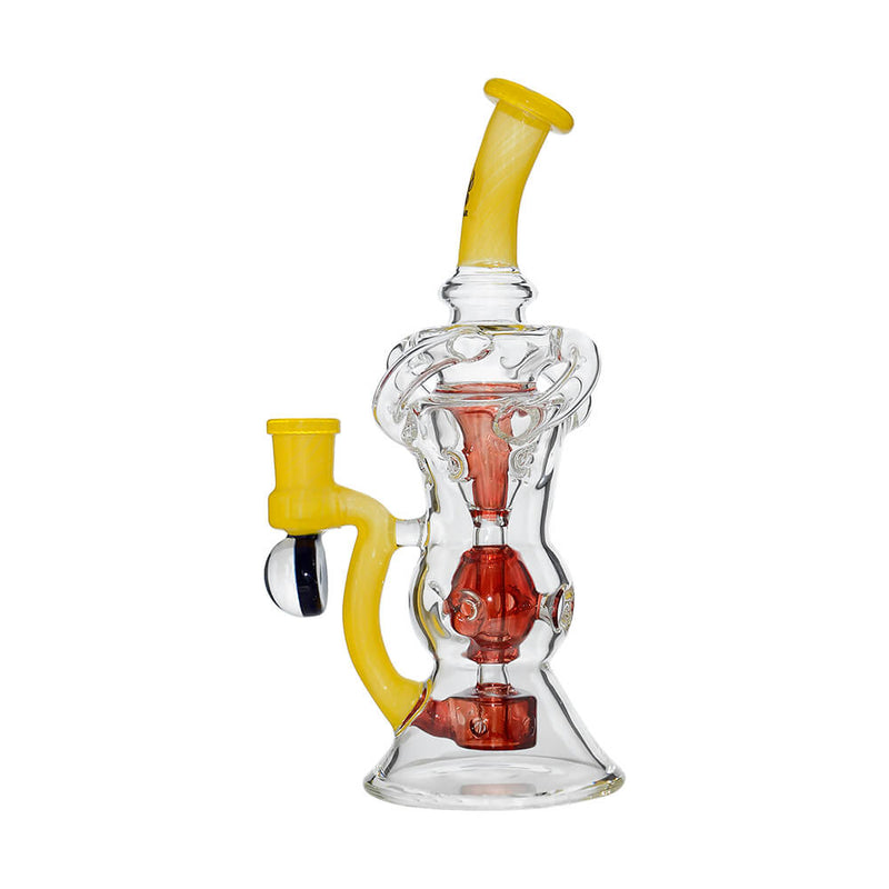 Calibear Triple Arm Swiss Fab Incycler Dab Rig W/ Marble