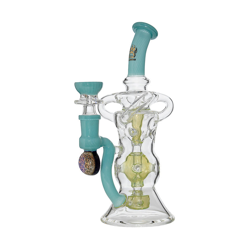 Calibear Triple Arm Swiss Fab Incycler Dab Rig W/ Marble