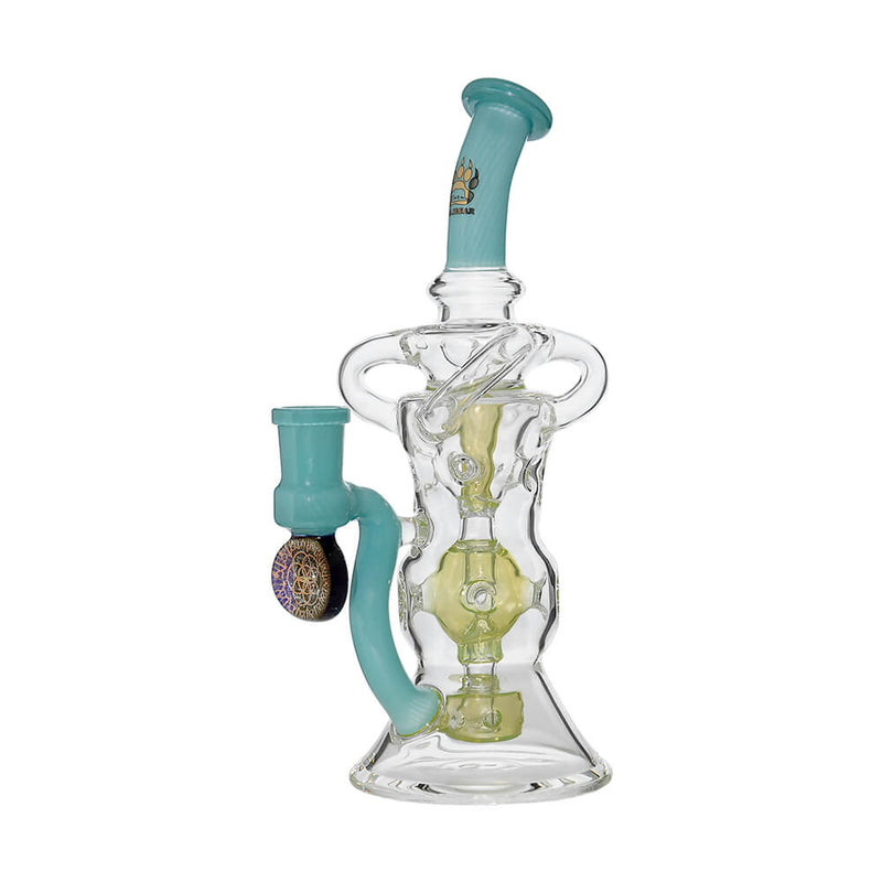 Calibear Triple Arm Swiss Fab Incycler Dab Rig W/ Marble