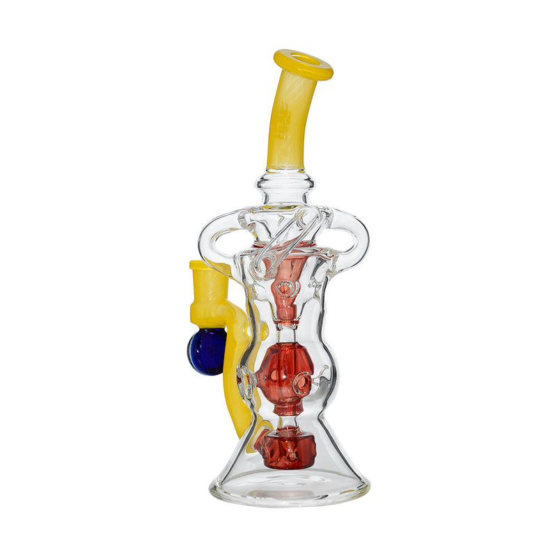 Calibear Triple Arm Swiss Fab Incycler Dab Rig W/ Marble