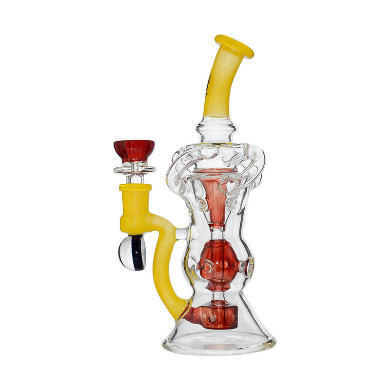 Calibear Triple Arm Swiss Fab Incycler Dab Rig W/ Marble