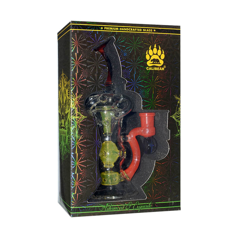 Calibear Triple Arm Swiss Fab Incycler Dab Rig W/ Marble