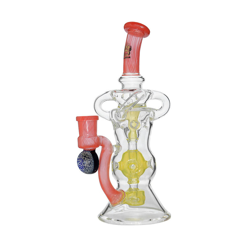 Calibear Triple Arm Swiss Fab Incycler Dab Rig W/ Marble
