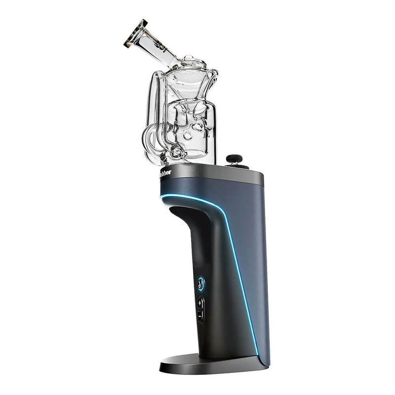 Calibear Straight Swiss Recycler Glass Attachment For Dr. Dabber Switch 2