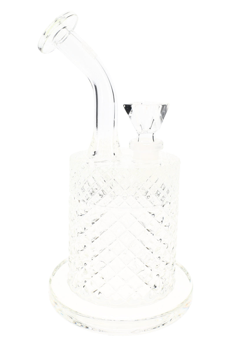 Jane West Twenties Collection Glass Water Pipe – 7½″