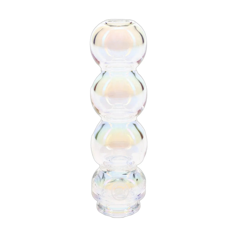 BigFun iridescent bubble glass Puffco Pivot replacement top, 2.6 inch borosilicate