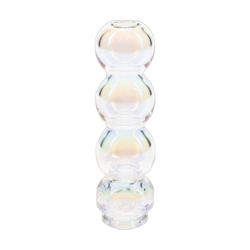 BigFun iridescent bubble glass Puffco Pivot replacement top, 2.6 inch borosilicate