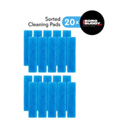 BoroBuddy Mini cleaning pads for bong glass surfaces, recycled scratch-safe material