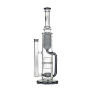 Calibear 14 inch Flower Klein recycler glass water pipe with continuous loop