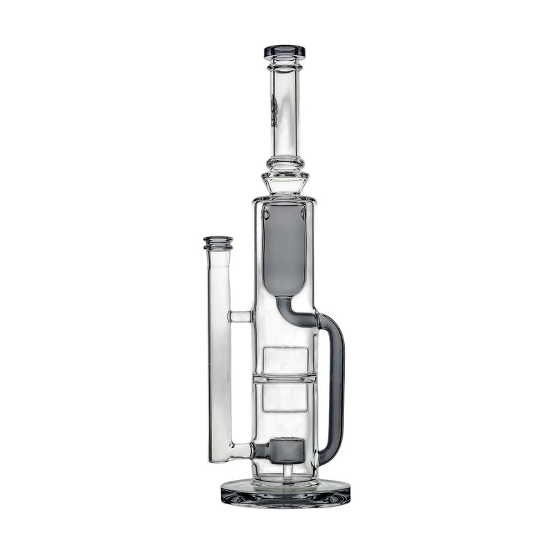 Calibear 14 inch Flower Klein recycler glass water pipe with continuous loop
