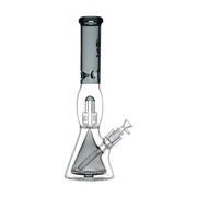 Calibear 16 inch Sol Collins beaker bong with Seed of Life and Collins percs