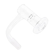 Chambered quartz terp slurper banger for concentrate dab rigs, domeless design