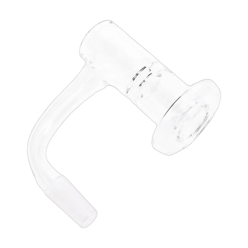 Chambered quartz terp slurper banger for concentrate dab rigs, domeless design