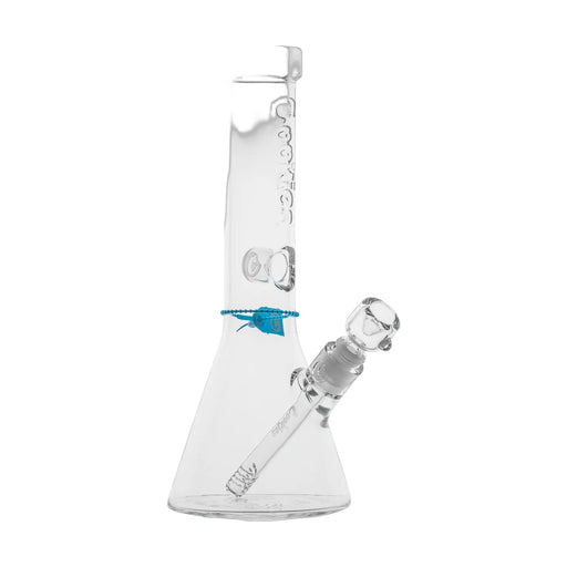 Cookies Flame beaker bong, 13 inch with 5 mm tubing and etched logo