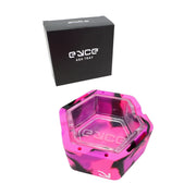 Eyce ProTeck 2-in-1 ashtray with glass insert and silicone outer shell