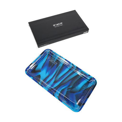 Eyce ProTeck 2-in-1 rolling tray with borosilicate glass and silicone outer