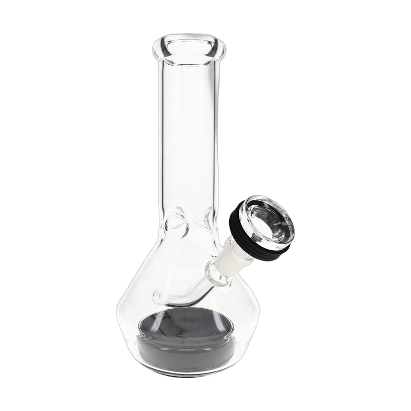 MJ Arsenal Nexus glass bong, 9.5 inch with suction base and ice catcher