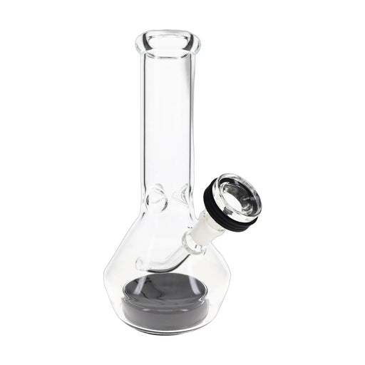 MJ Arsenal Nexus glass bong, 9.5 inch with suction base and ice catcher