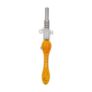 Rock Glass Nomad 14 mm honey straw nectar collector with titanium tip