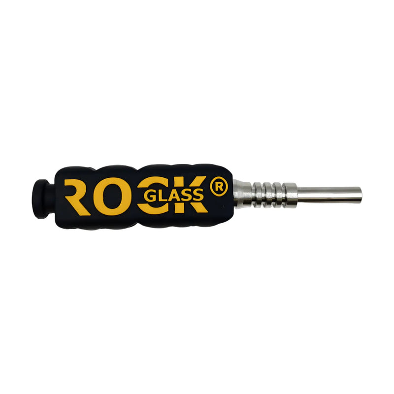 Rock Solid Dabber silicone and titanium nectar collector with detachable tip