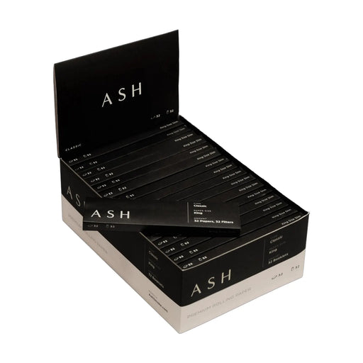 King size slim classic rolling papers, 32 booklets, 44 by 110 mm