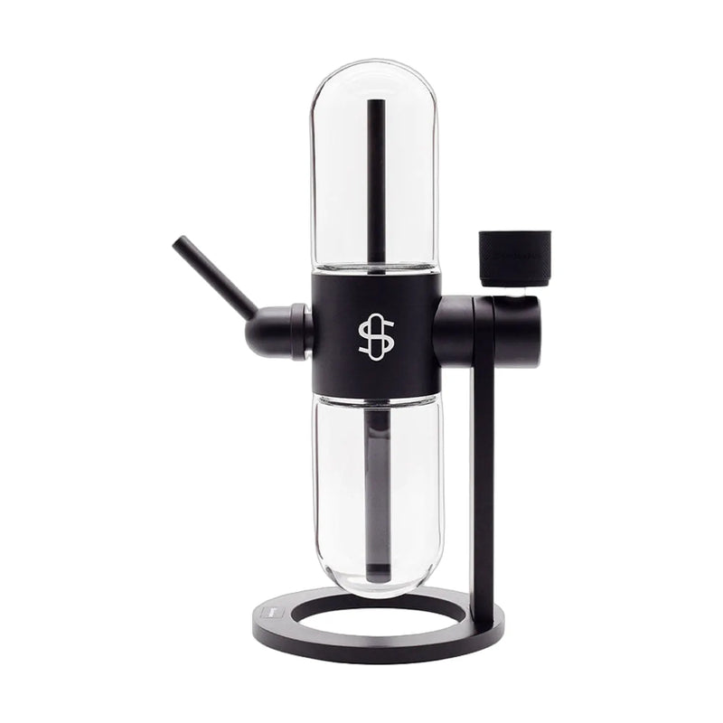 Stundenglass Gravity Infuser water pipe with 360 degree rotation, glass and metal