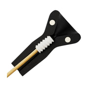 Reusable silicone Swabz with bamboo case for cleaning bong bowls and pipes