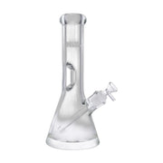 Wulf Mods 9 mm 12 inch beaker water pipe with thumb grip, percolated downstem