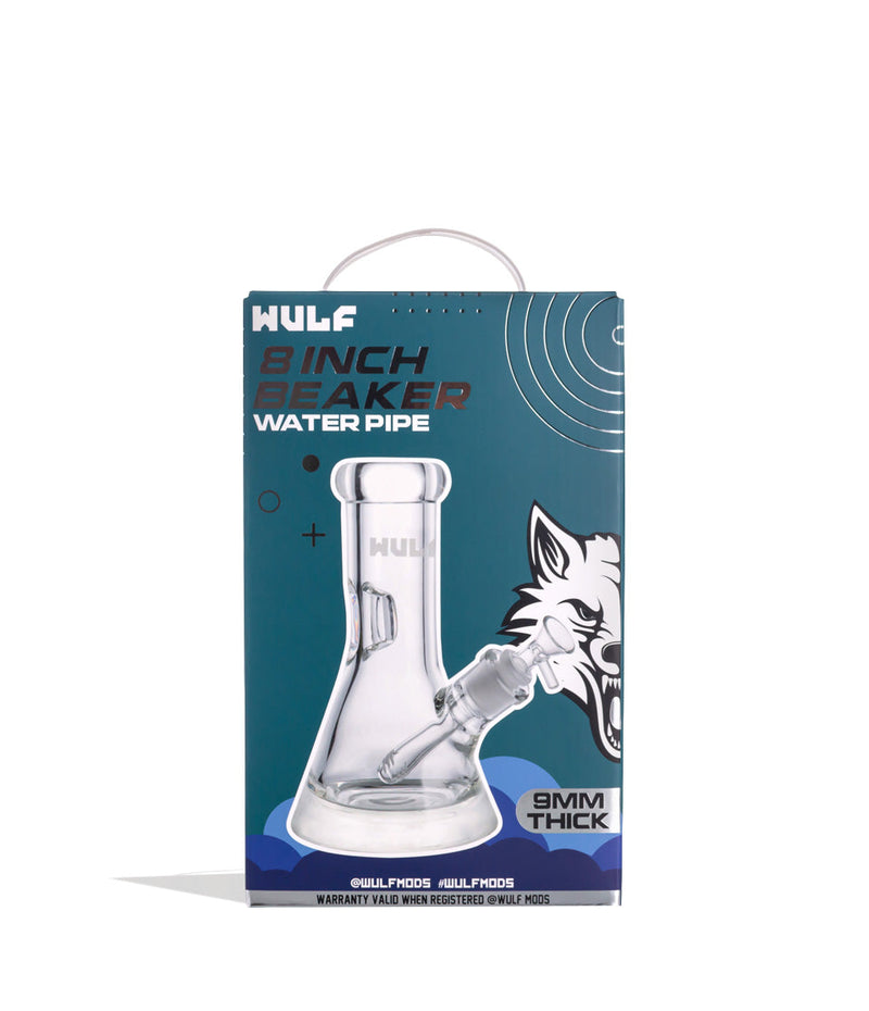 Wulf Glass 9mm 8inch Beaker Water Pipe